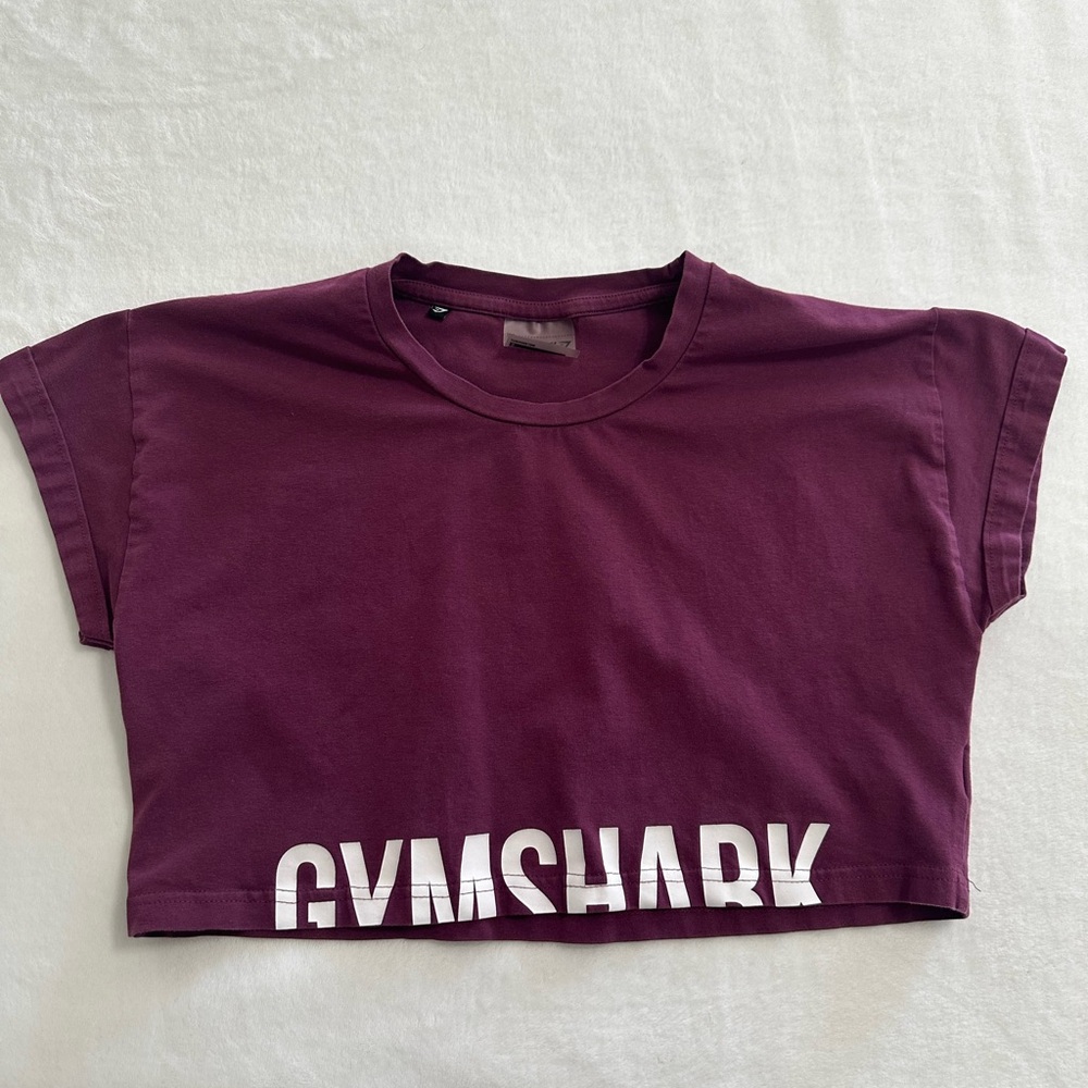 Gymshark Purple Crop Top